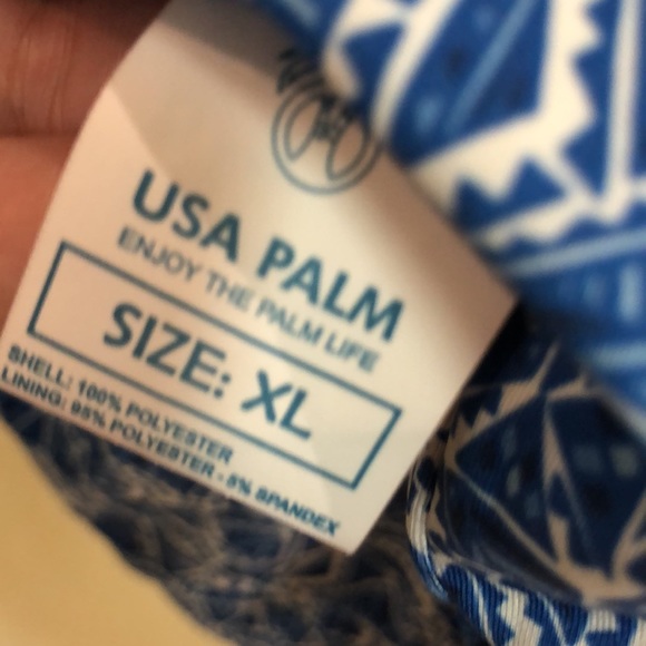 USA Palm Reversible Jacket/Coat pullover size XL - Picture 5 of 10